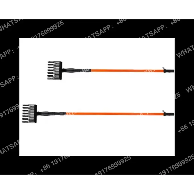Electric Olive Picker Wireless Lithium Battery Carbon Steel Telescopic Pole Automatic Fruit Collector Garden Tool