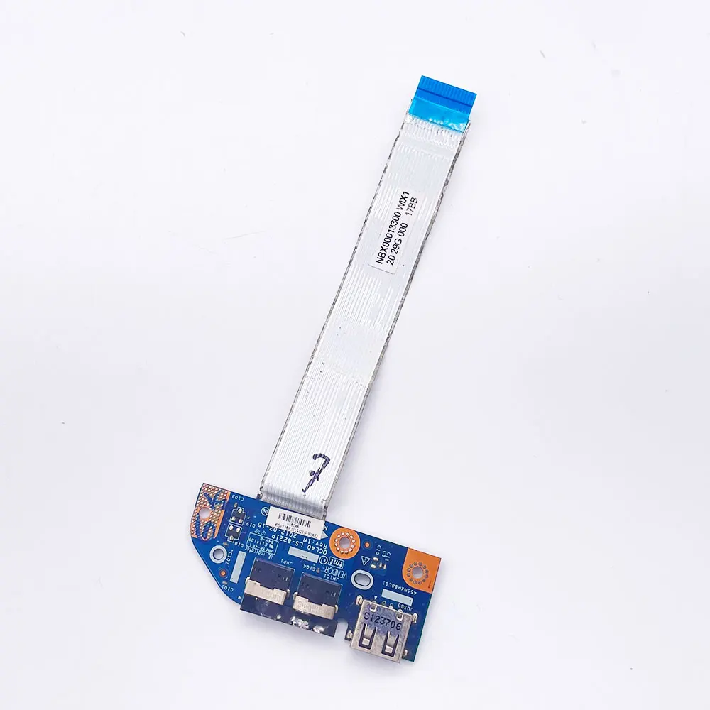 Untuk ASUS A45V K45V K45VD K45VJ K45VM A85V R400 R400V Laptop USB Audio Headphone Jack Board QCL40 LS-8221P