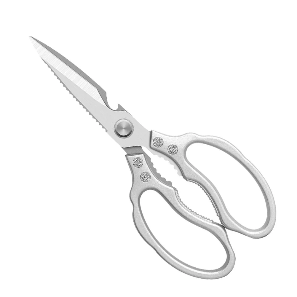 

1pc Stainless Steel Kitchen Shear For Bone Poultry Chicken Scissor Heavy Duty Multi-Functional Household Gadget Fish Scale