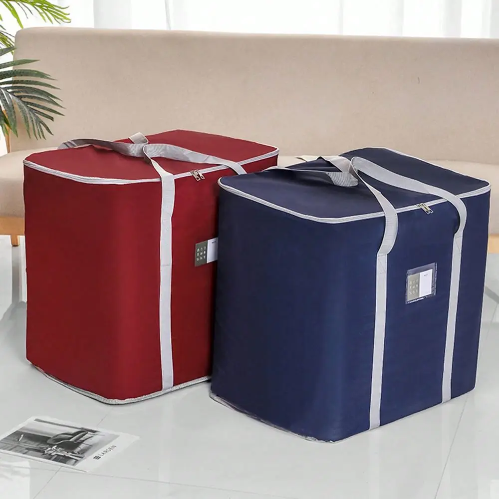 

Duty Moving Bags With Reinforced Handle, 120L Tote Space Saving Packing Storage Bags For Clothing Quilt Dorm, Large Moving Supp