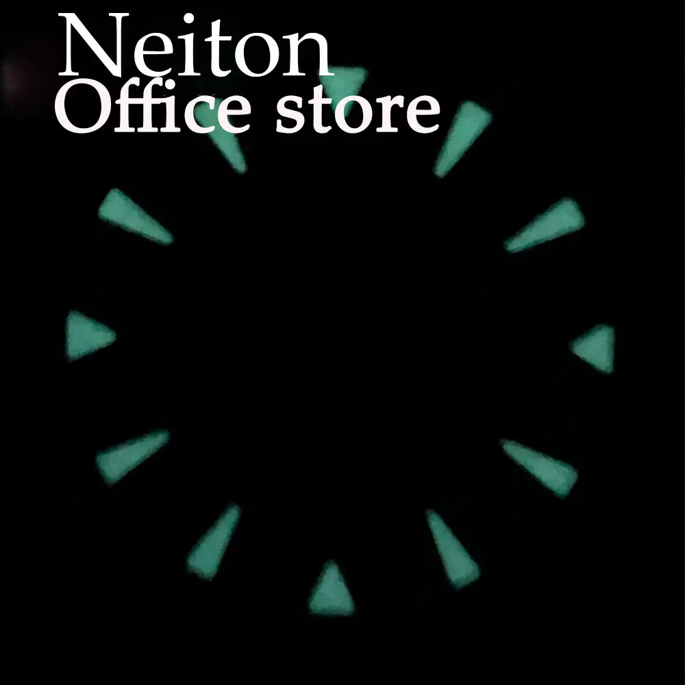 NEITON 31mm black blue sterile dial luminous fit NH36 NH36 ETA2824 2836 Miyota8205 8215 821A Mingzhu DG2813 3804 PT5000 movement