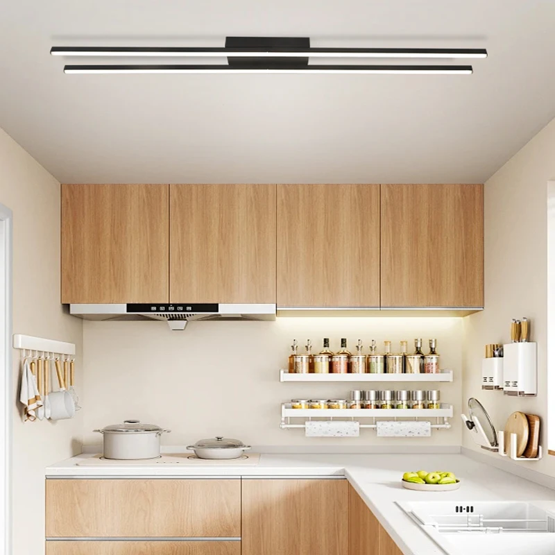 Modern Ceiling Lamp for Living Room Home Decor Lighting Bedroom  LED Ceiling Chandelier Light Restaurant 3-color Variable Light