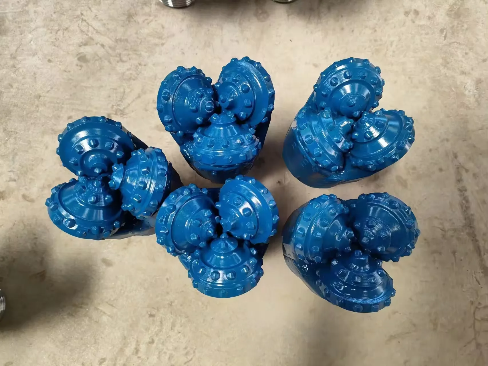 537 637 635 4 7/8 Polegada Tricone Bit Broca para Poço de Água Água Brocas de Perfuração de Rocha Profunda