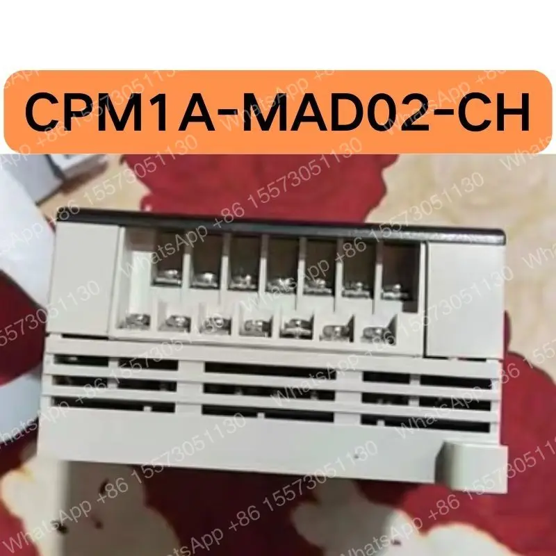 The second-hand CPM1A-MAD02-CH analog module has been tested OK and its function is intact
