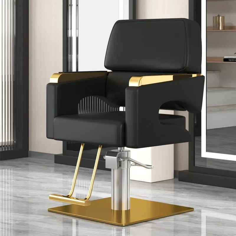 Nordic Cosmetic Barber Chairs Swivel Comfortable Hairdressing Stylist Chair Salon Beauty Rolling Silla Giratoria Barber
