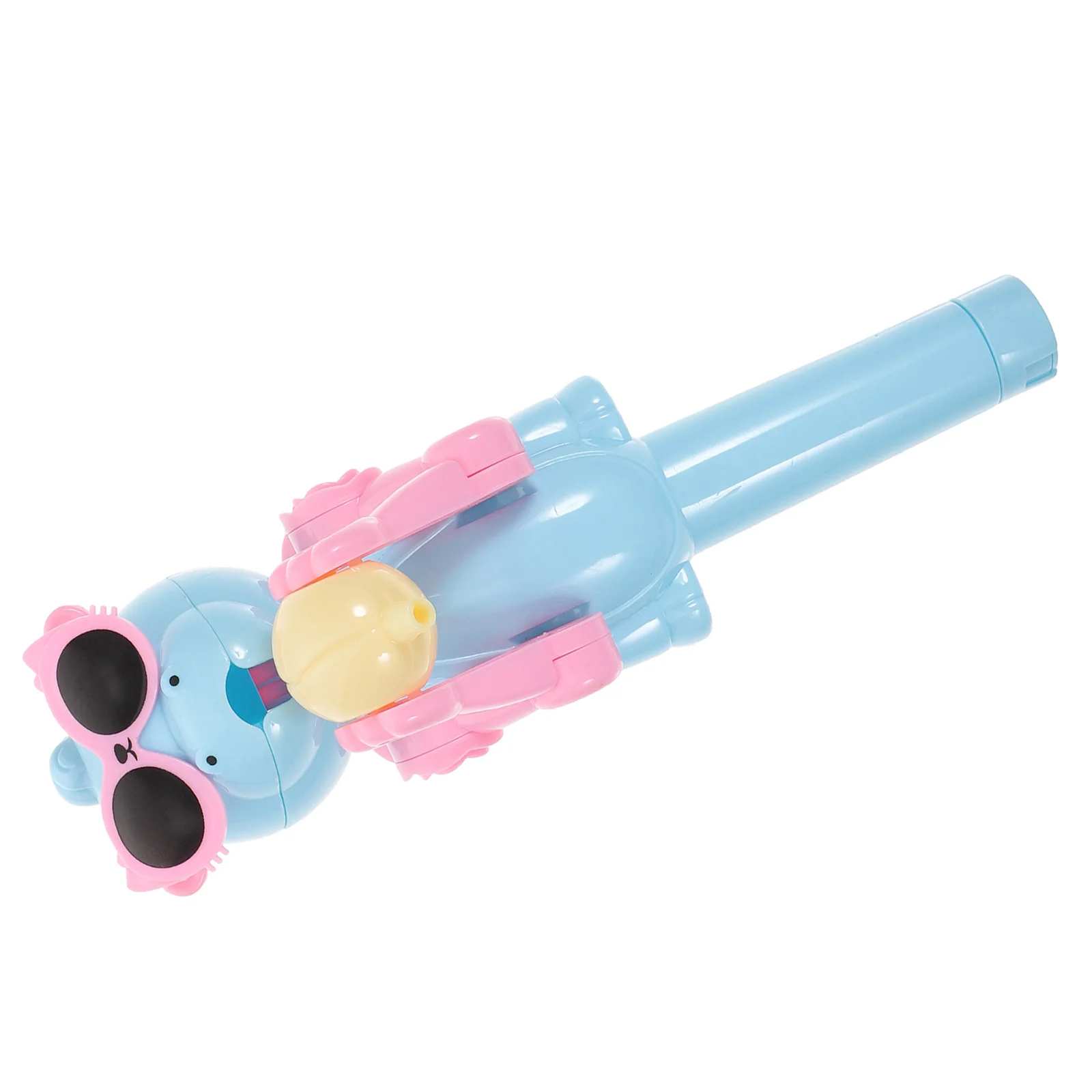 مصاصة روبوت حامل الأزرق الإبداعية مضحك الضغط الاطفال هدية الكرتون روبوت الحلوى حقيبة للتخزين الاسترخاء اللعب حامل المصاصة