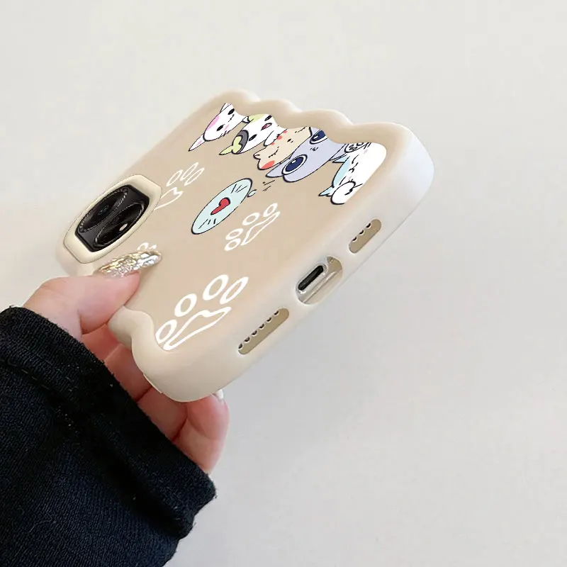 جراب هاتف بتصميم قطة لـ oppo a16k ، a17 ، a38 ، a57 ، a58 ، a60 ، a76 ، a58 ، a78 ، a79 ، a98 ، 4g ، 5g ، غلاف ناعم