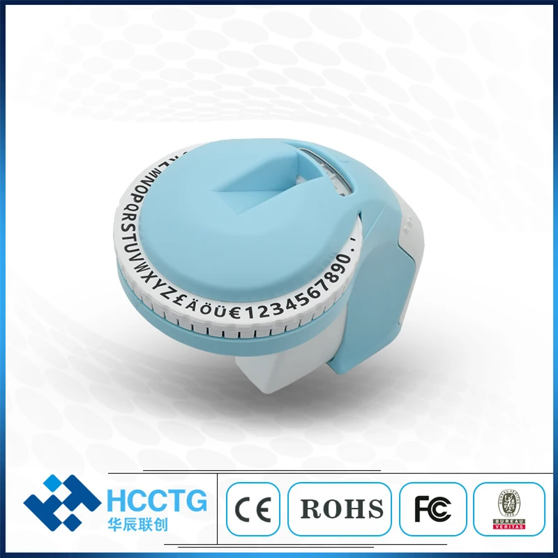 Barato Costurar Em Design Personalizado Em Relevo Marca Logo Embossing Lable Maker (B90)