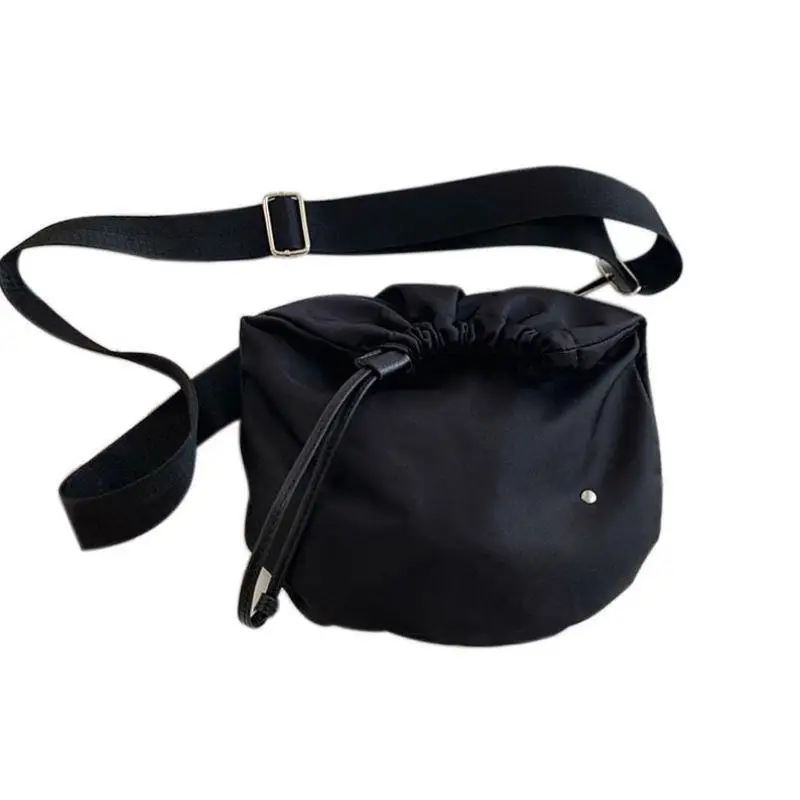 Borsa da donna borsa a tracolla in Nylon Pures And Bags borsa a tracolla per ragazze Casual Solid Soft Girls Bag Simple