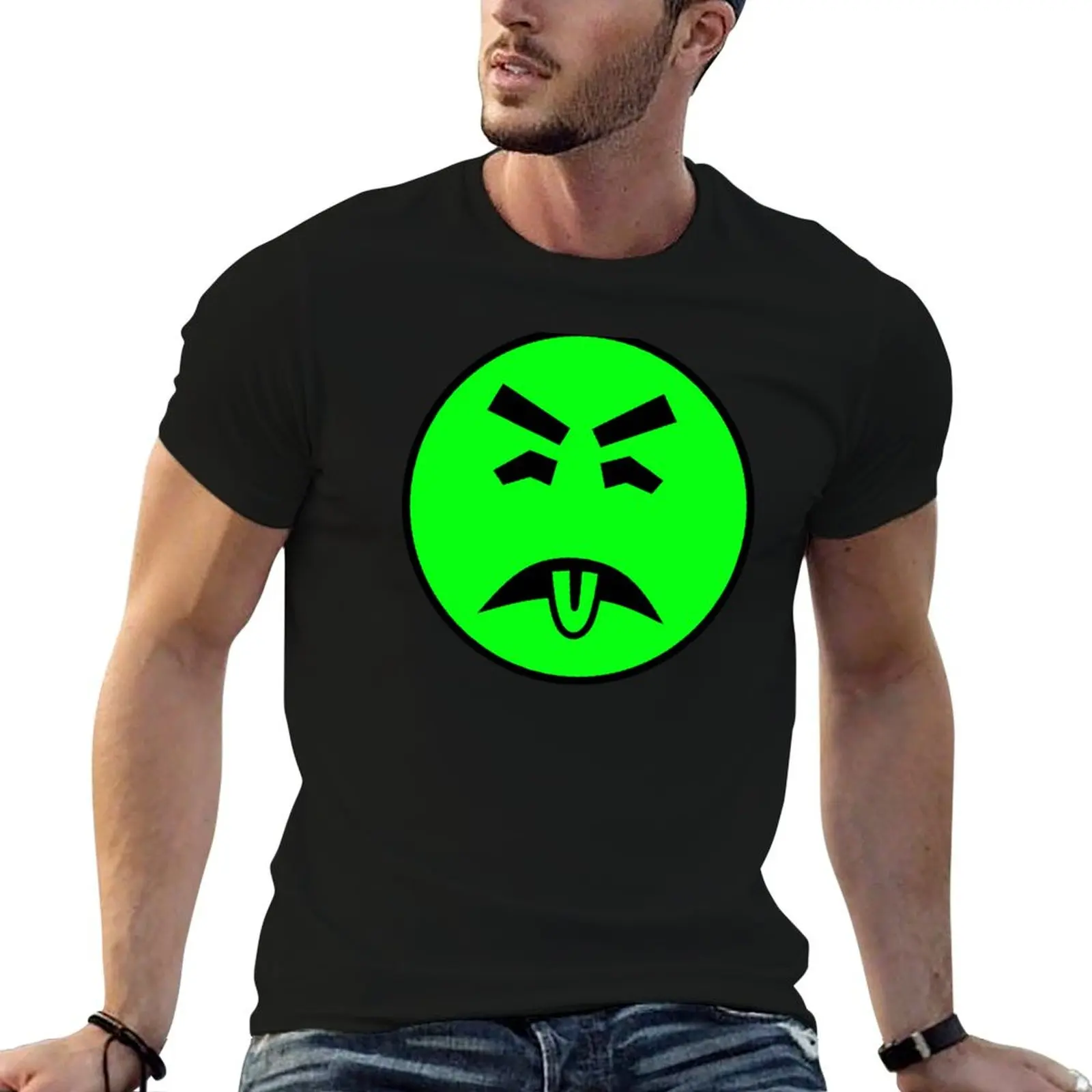 Mr Yuck, Means No! Stay Away! T-Shirt t shirts for man graphic tees t shirts cotton 100% men t shirt cotton 100% T-shirt