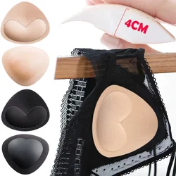 3D Thicken Sponge Bra Pads Sexy Breast Insert Push Up Bra Enhancer Swimsuit Bikini Pad Removeable Foam Chest Accessories Women