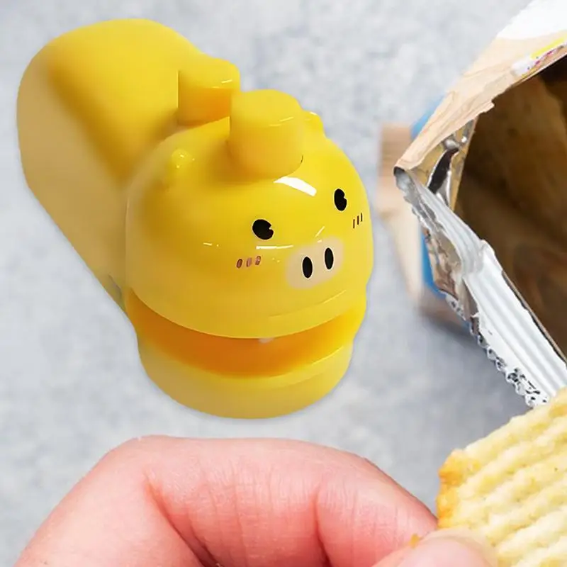 

Portable Sealing Machine Sealers Vacuum Rechargeable Vacuum Food Sealant Cute Animal Design For Snack Sealable Storage