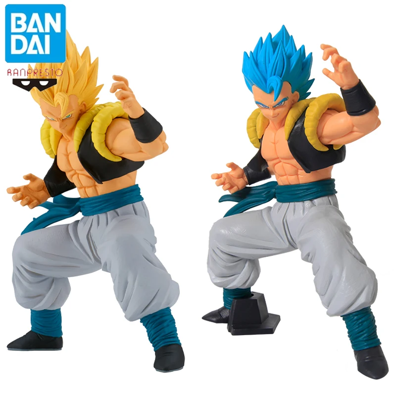 

Bandai BANPRESTO DRAGON BALL Gogeta Ultra Blue Saiyan Action Figures Anime Figure Model Collect Boy Toy Figure 13cm Holiday Gift