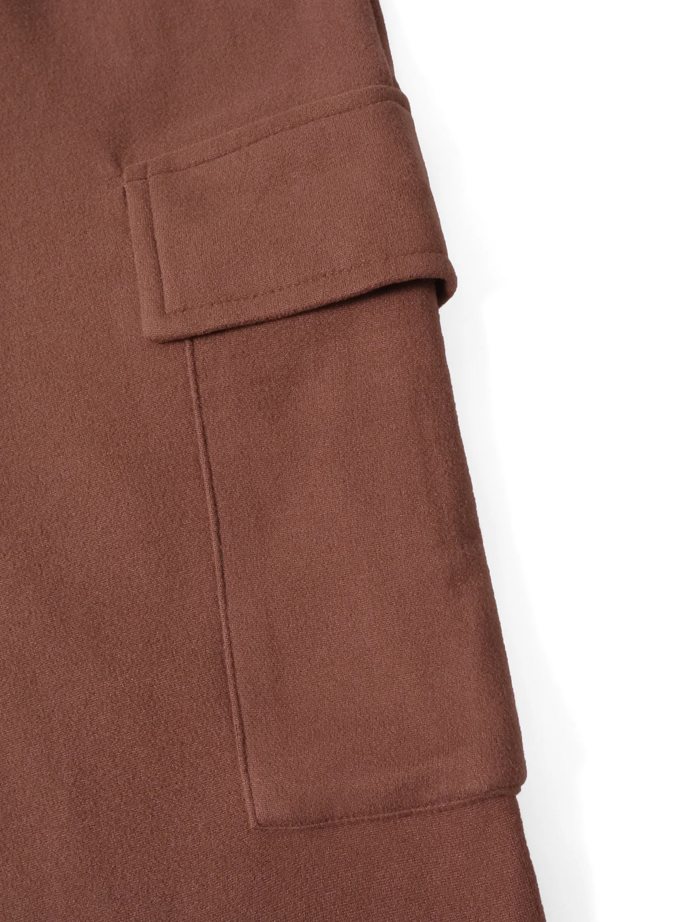 سراويل نسائية عالية الخصر مبطنة بالصوف، تصميم كاجوال للخريف والشتاء بجيب جانبي وسحاب، سراويل طويلة ضيقة للسيدات