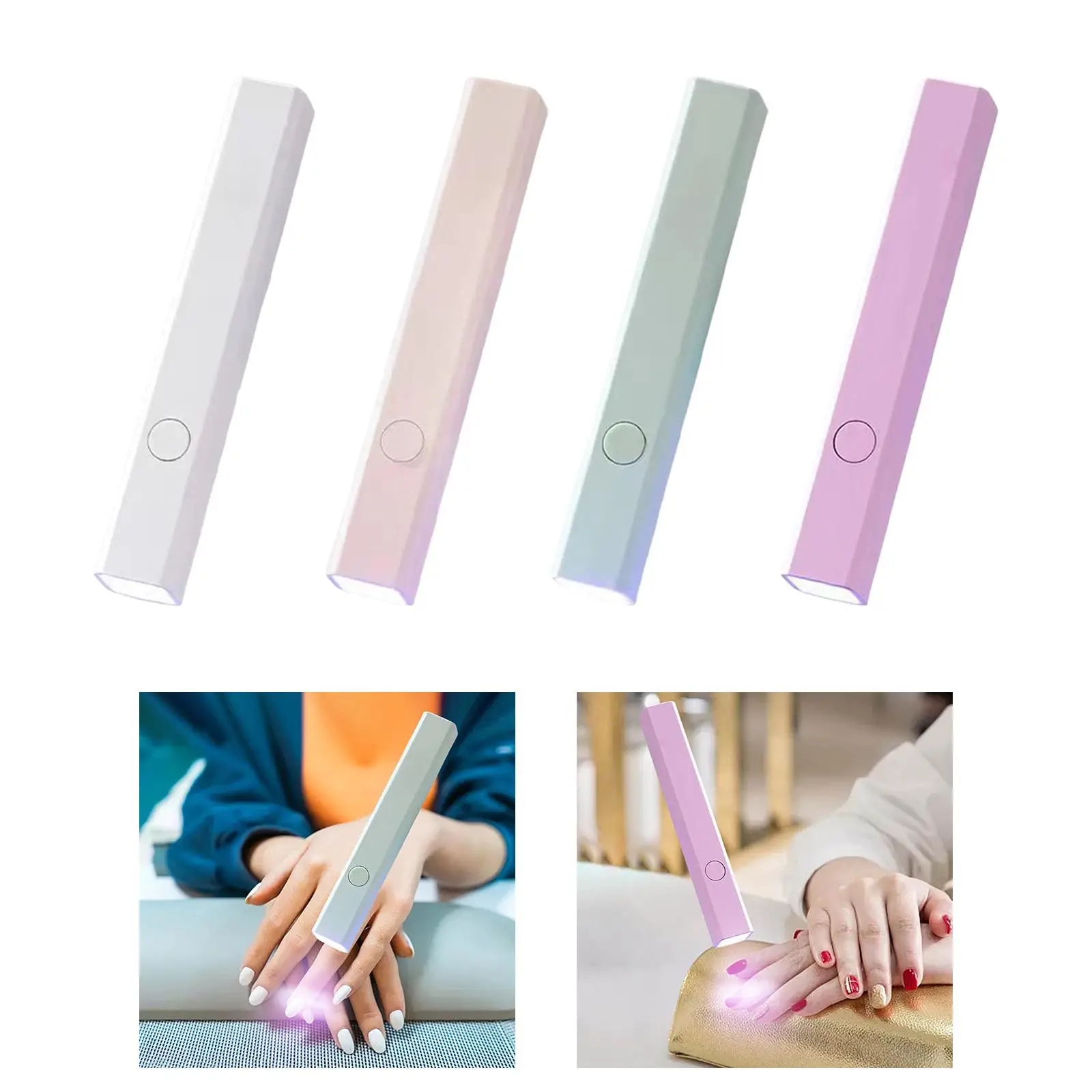 Handheld UV Nail Lamp USB Home Salon Manicure Tools Nail Polish Curing Lamp