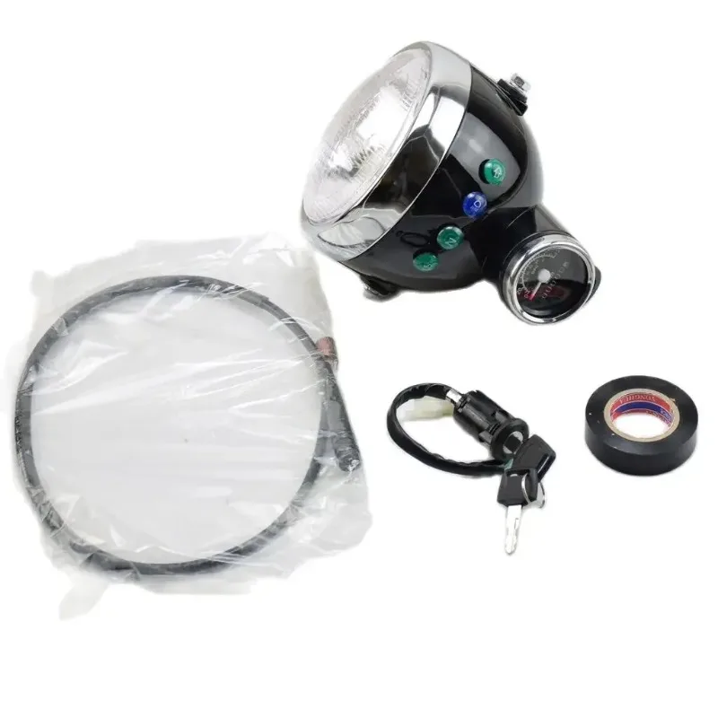 Motor Headlight Headlamp Speedometer Include Indicator Iight Chrome Color for Honda Monkey Z50 Z50R Z50J Skyteam Z50