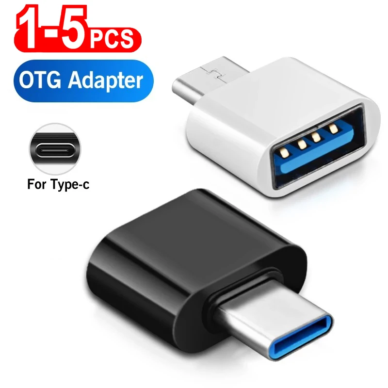 USB 3.0 Type-C to USB 2.0 OTG Adapter for Samsung Huawei Xiaomi Honor Redmi OPPO OnePlus Android Phone Data Sync USB-C Converter