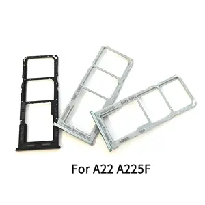 Bilashmart Samsung Galaxy A22 A225F SIM Card Tray Slot Holder Adapter Socket Repair Parts