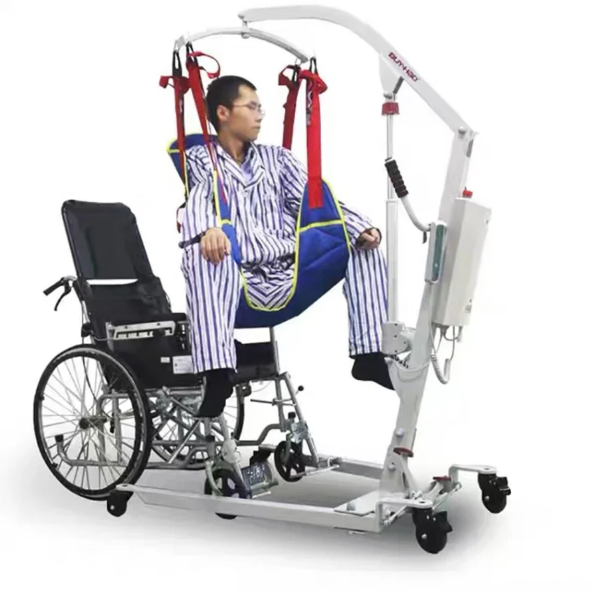 Electric Patient Lift Machine Rehabilitation Equipment Hoist Lifter Transfer Disabled People Crane