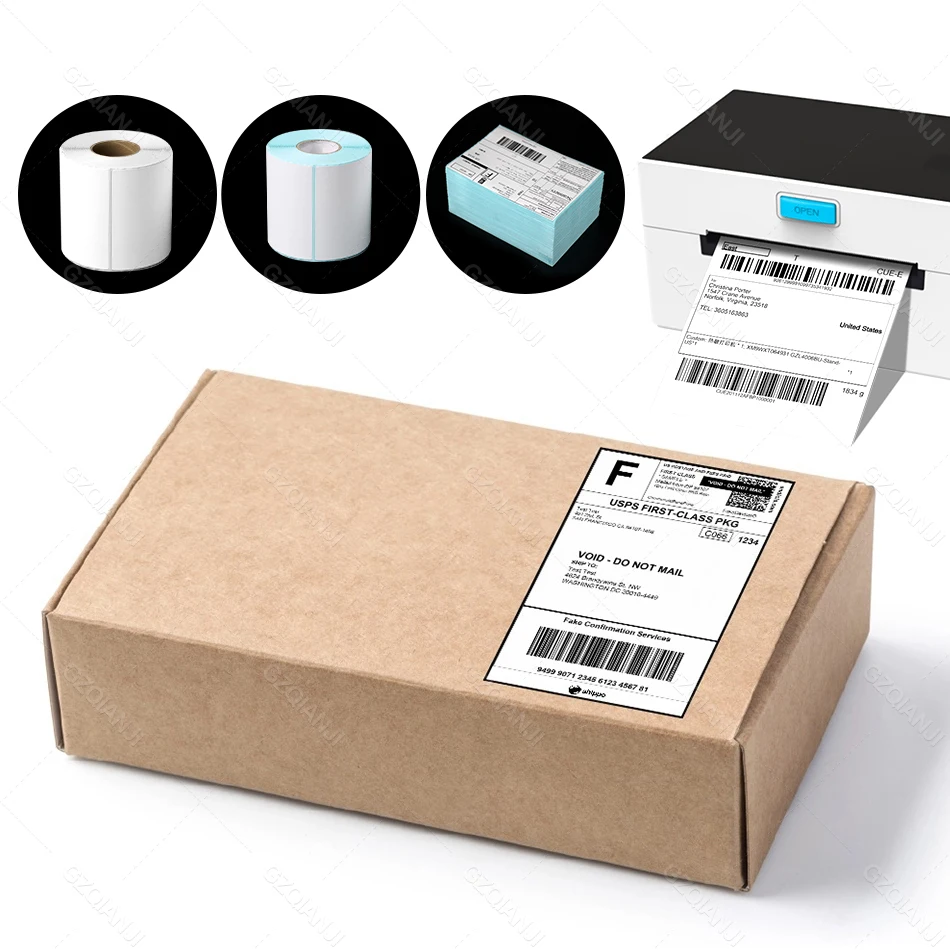 24 Etikettenrollen à 1000 Etiketten 56mm x 25,4mm - Thermopapier, BPA-frei im 24 Etikettenrollen à 1000 Etiketten 56mm x 25,4mm - Thermopapier, BPA-frei im