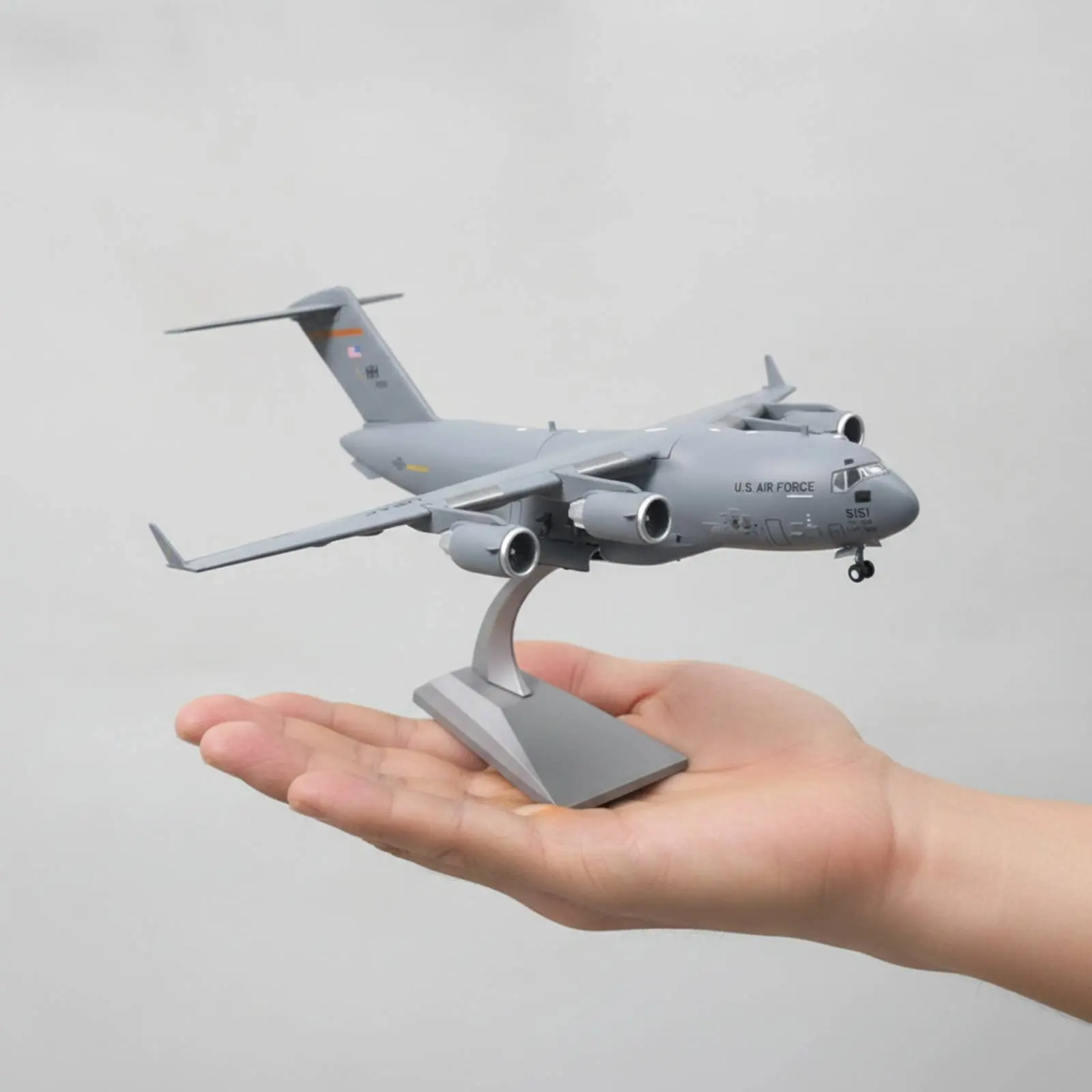 

Die-Cast C-17 Airplane High Finish C-17 Heavy Lifter Model 1:200 Scale Airplane Model Collector Quality Cargo Plane Model