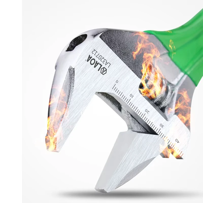 مفتاح ربط LAOA قابل للتعديل خفيف الوزن، فتحة كبيرة، مقبض قصير، مفاتيح صغيرة متعددة الوظائف #3