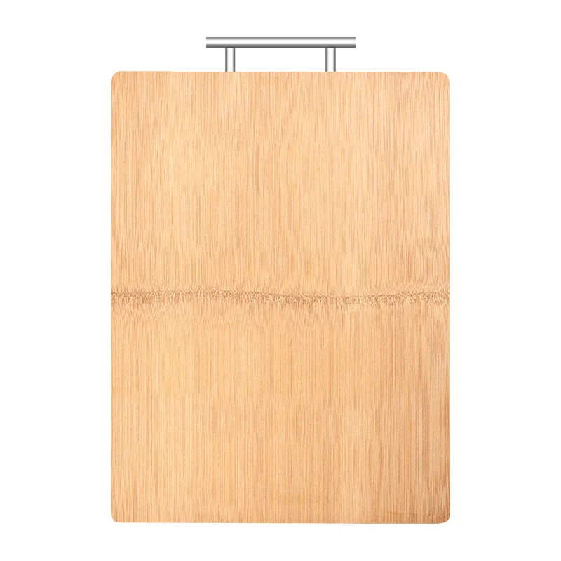 Whole bamboo cutting board, household kitchen double-sided nan bamboo camping chopping board