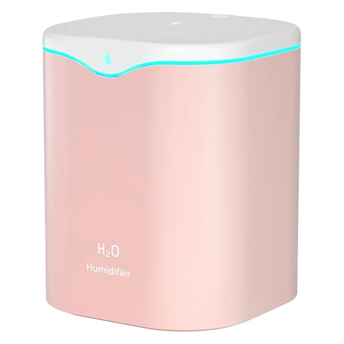 

Humidifiers for Bedroom, 2.2L Cool Mist Humidifiers for Bedroom, USB Portable Desk Humidifier, Quiet Ultrasonic,Pink