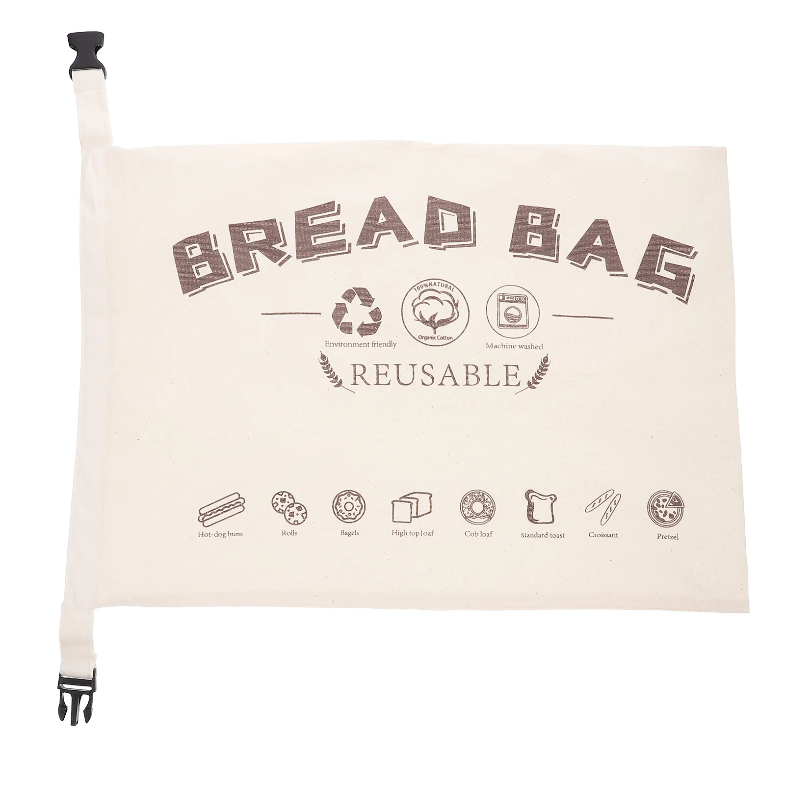 

Yeast Pure Cotton Bread Bag Packaging Homemade Tpu Bakery Bags with Window Packing