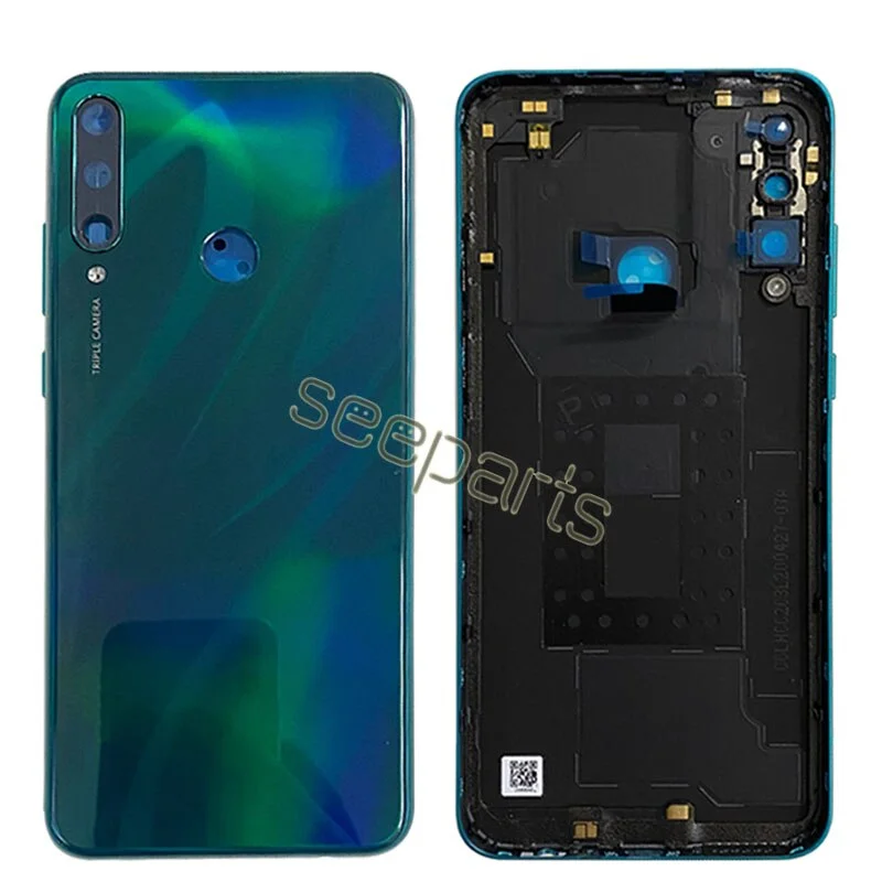 For Huawei Y6p MED-LX9 MED-LX9N Back Cover Rear Battery Door Housing Replacement For Huawei Y6p 2020 Battery Cover