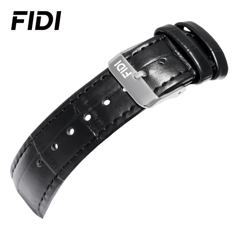 FIDI Man Watch Fashion Top Luxury Sport Men\'s Wristwatch Waterproof Luminous Leather Date Quartz Watches Men Clock FD104