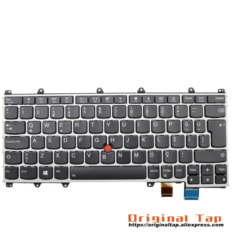 TR Turkish Backlit Keyboard for Lenovo Thinkpad X380 Yoga 370 01EN455 01AV744 01HW682 01HX127