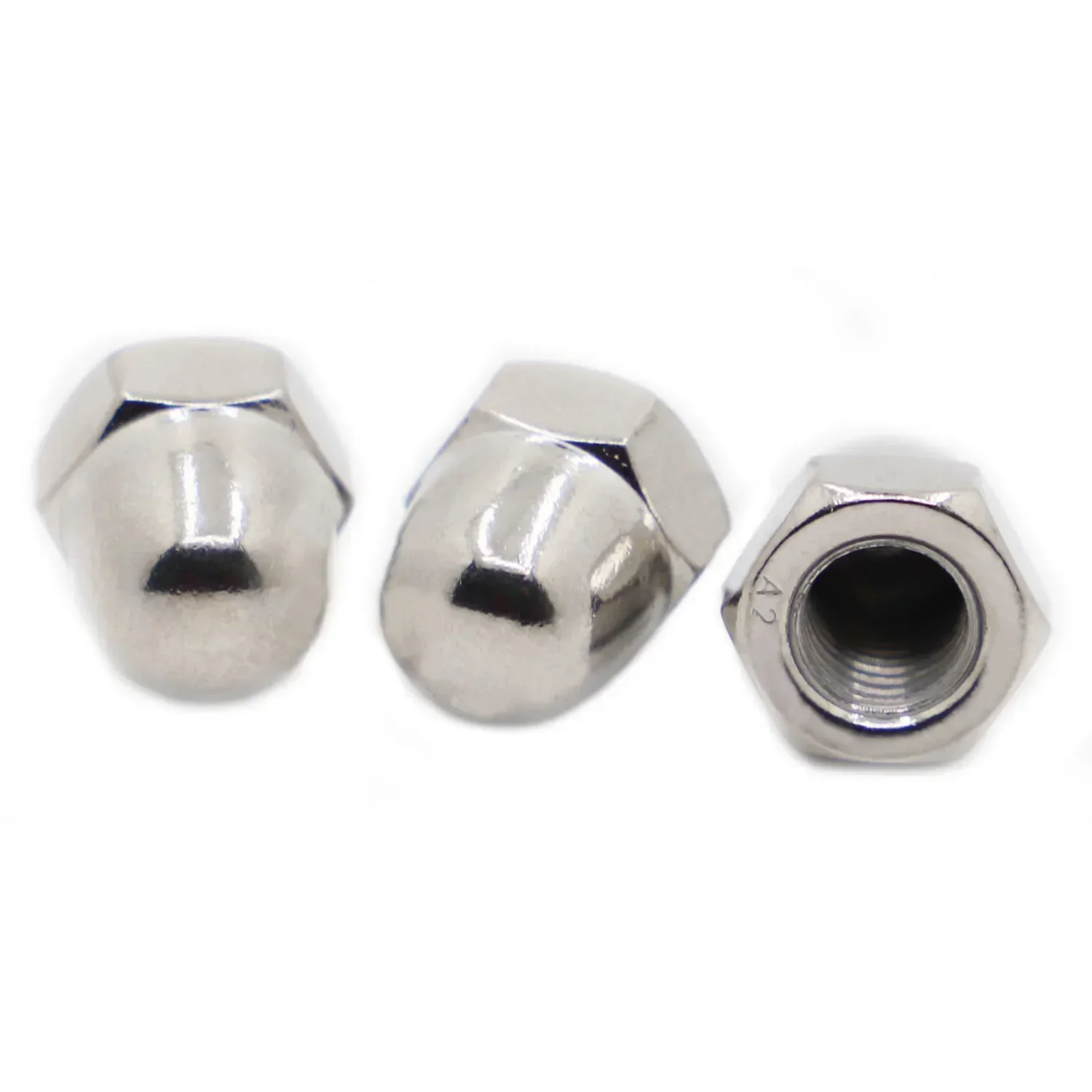 

M3 M4 M5 M6 M8 M10 M12 M14 M16 DIN1587 304 Stainless Steel Nuts Decorative Head Bolted Cover Semicircle Acorn Nut cap