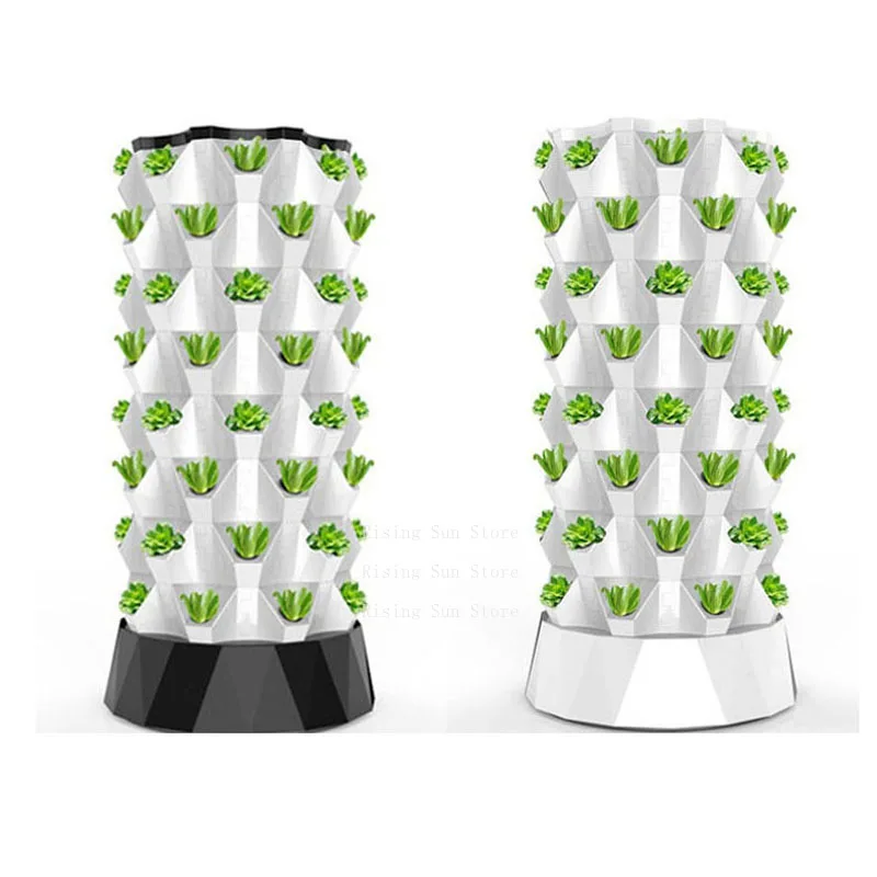 Indoor Garden   and Light Tower Hydroponic Growth System Vertical Pineapple Tower