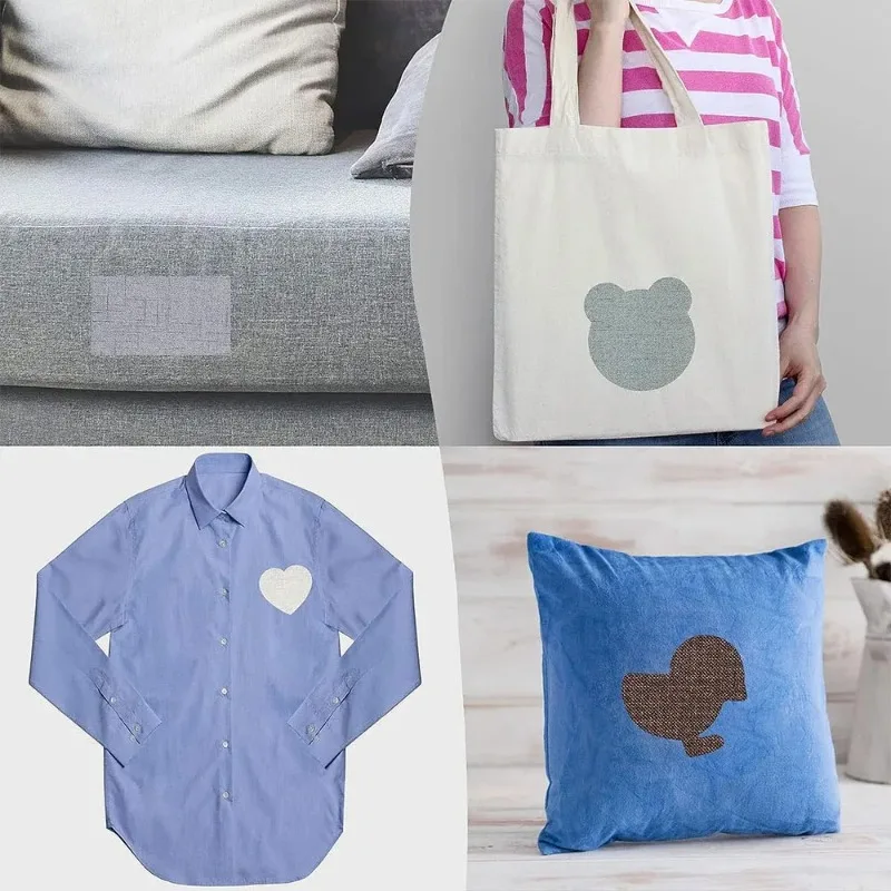 

Self Adhesive Linen Fabric for Handmade Crafts Gift Packaging Jewelry Drawer Liner Bag Home Decorative Renovation Repair Cloth