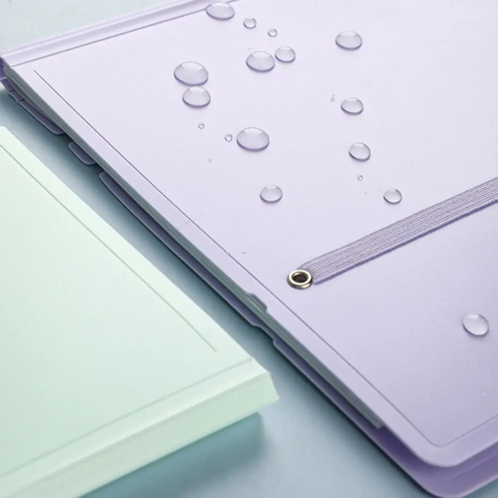 High Quality Strap Design A3 File Folder Multifunction Exam Paper Storage Clip Writing Pad Students