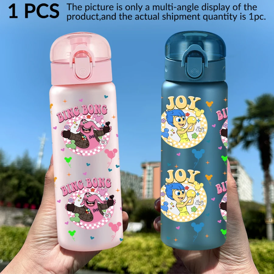 1 قطعة ديزني بينج دوين دوين/كاملة الفرح/نمط 26 أوقية زجاجة مياه بلاستيكية كوب رياضي كهدية عيد ميلاد/العودة إلى المدرسة