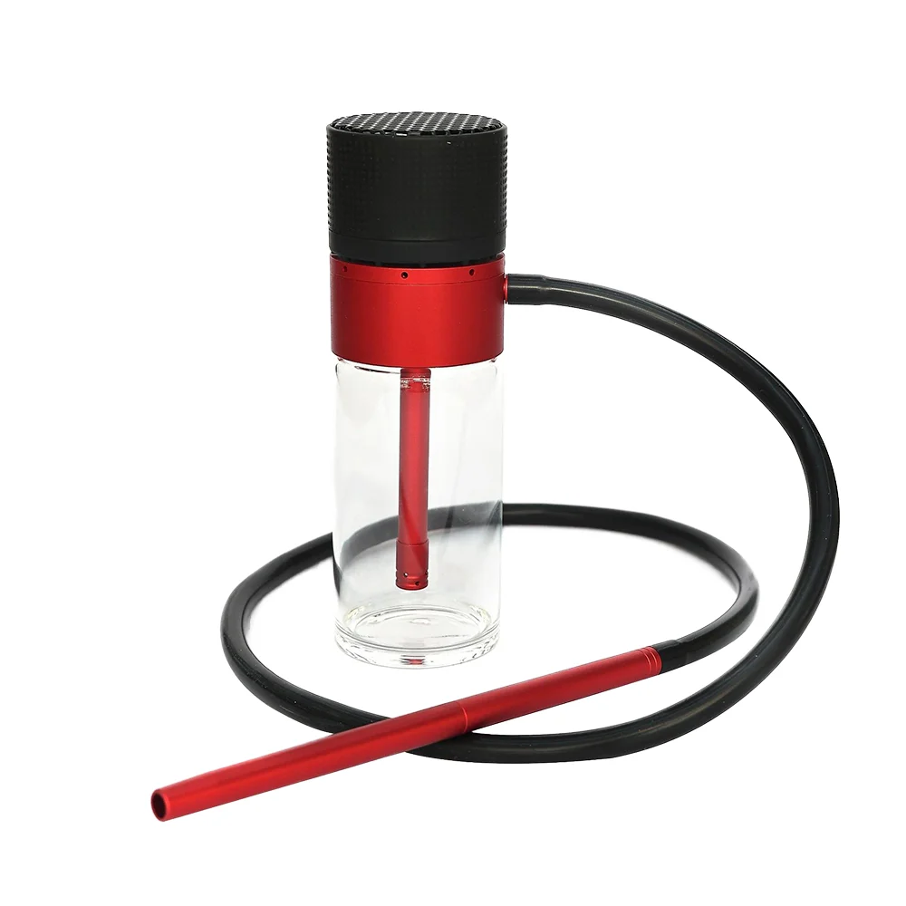 

Wholesale Mini Portable Hookah Cup Removable Cleaning Frosted Car Hookah Bottle Glass Material