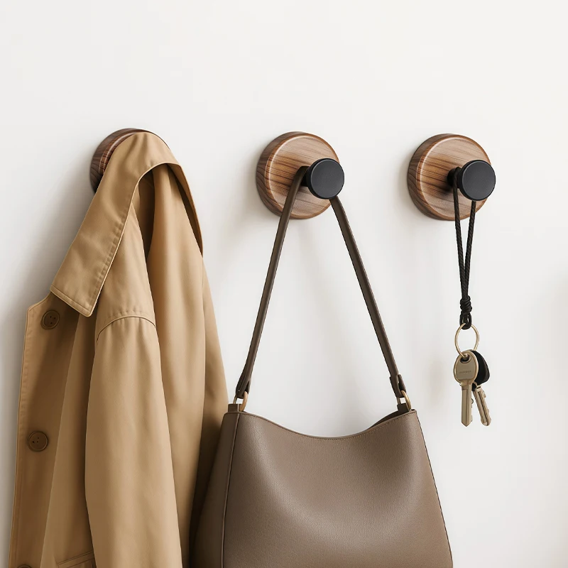 ถ้วยดูด Hook สูญญากาศที่แข็งแกร่งห้องน้ําดูดถ้วย Hooks ผ้าเช็ดตัวกันน้ํา PP แขวนผนังแบบใช้ซ้ําได้สําหรับแขวน Robe