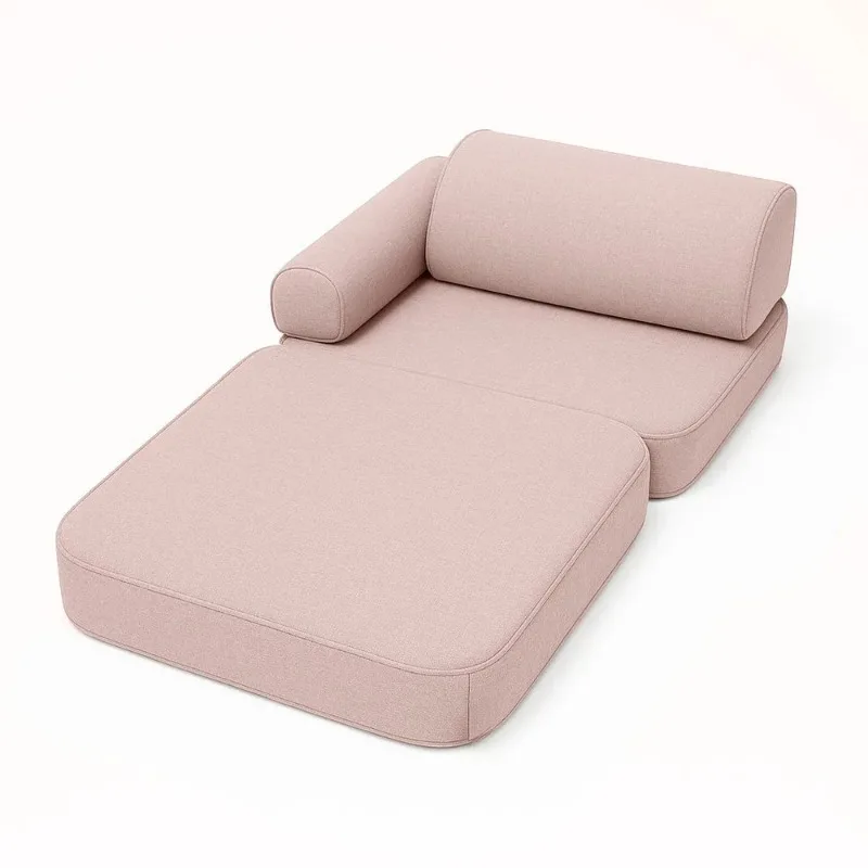 Bedroom leisure single cross-border sofa PU leather foldable