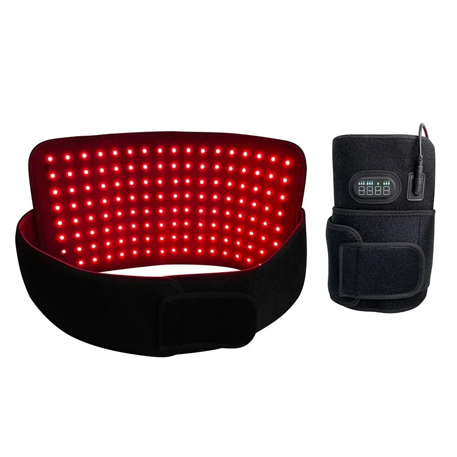 Source Factory offer 660nm 850nm led red light therapy mat for neck shoulder abdomen back waist leg pain relief