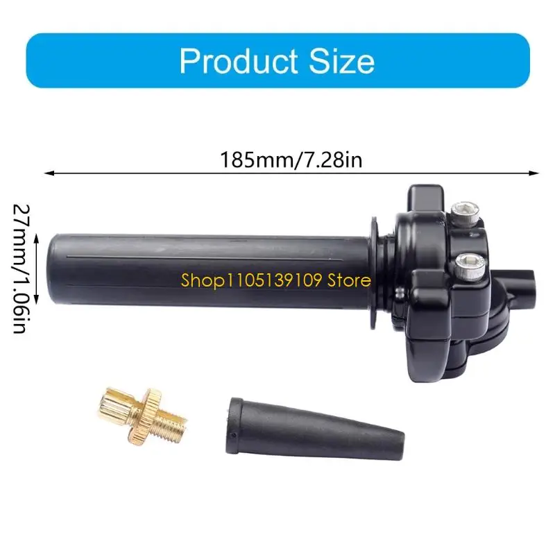 قبضة مسرع مقود الدراجة النارية مقاس 22 مم مناسبة عالميًا للمركبات