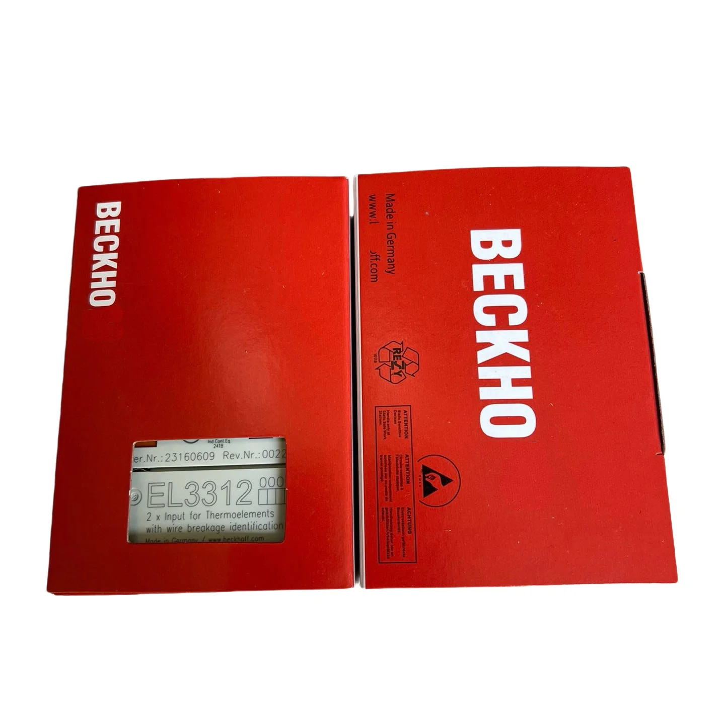 Рисунок 2 - EL3312 EL 3312 Терминальный 2-канальный