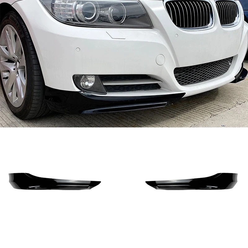 

Front Bumper Lip Spoiler For BMW 3 Series E90 E91 LCI 320i 330i 2009-2012 Front Bumper Protector Lower Blade Splitter