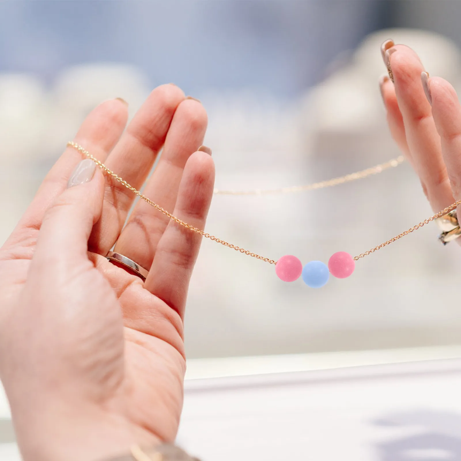 

600Pcs Macaron Matte Acrylic Round Beads for DIY Jewelry Making Bracelet Necklace Phone Charm Keychain Craft Supplies Bulk