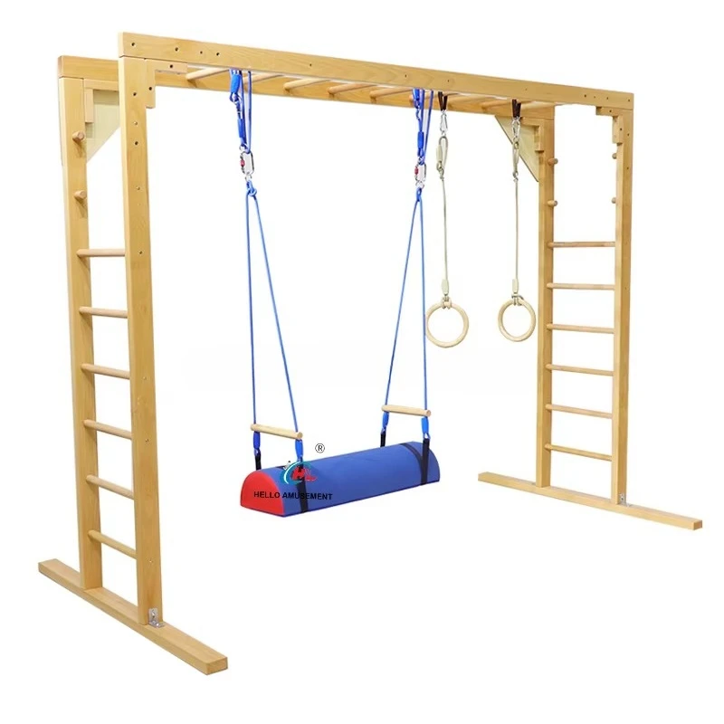 

Kids Vestibular Balance Training Equipment Semi-cylindrical Autism Swing Sensory Therapy Swing for Sale