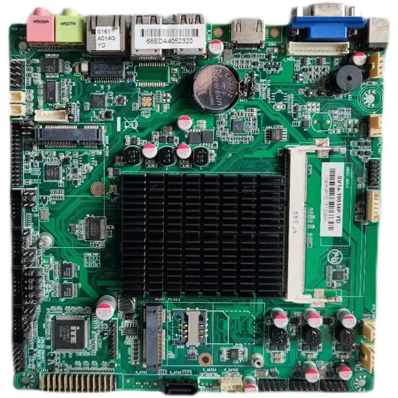 Exquisite-SV1A-19014P Quad Core COM Industrial Control Industrial Control Mainboard Embedded ITX Motherboard