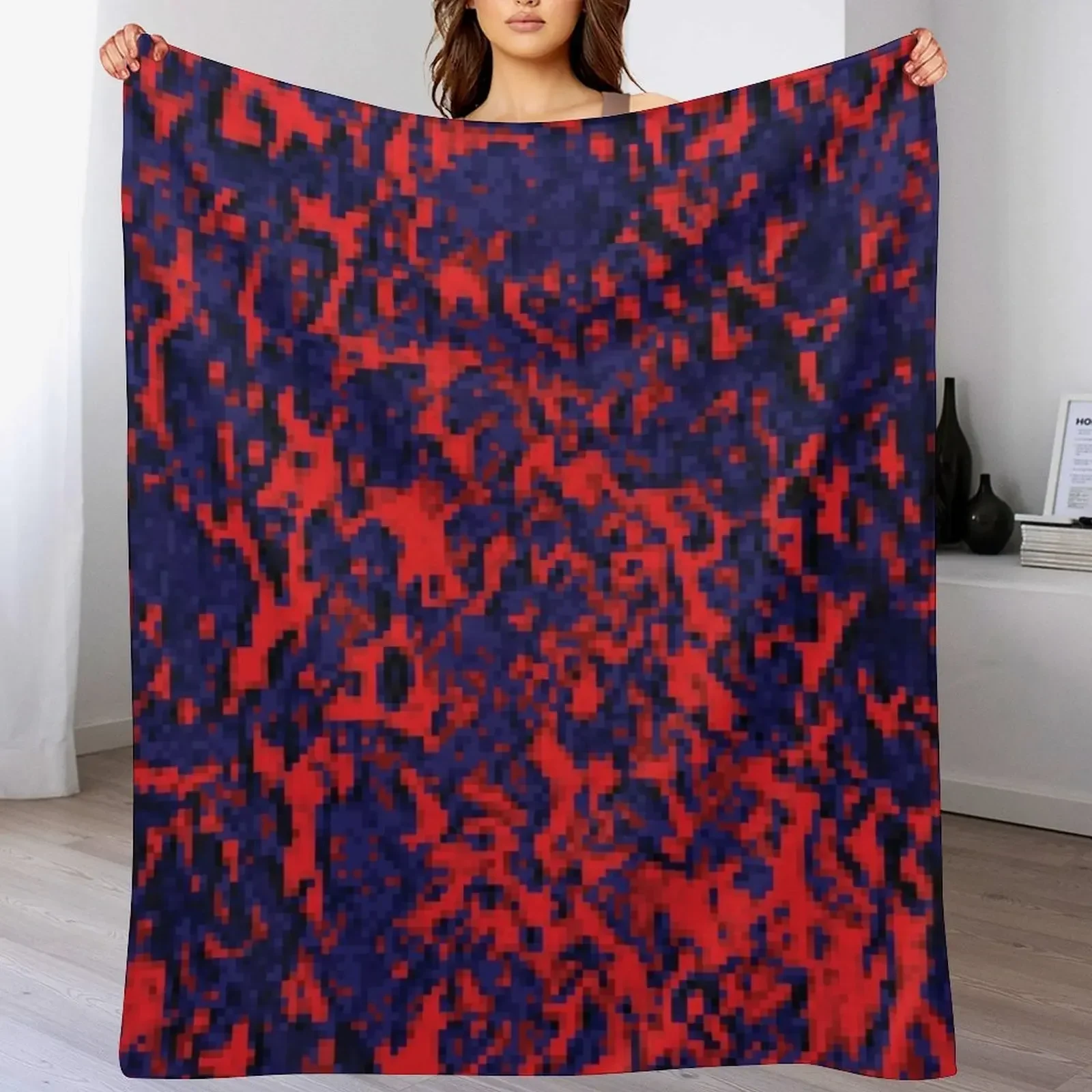 

FIREBLU Throw Blanket Tourist funny gift Summer Blankets christmas decoration Retros Picnic Hairy Blankets