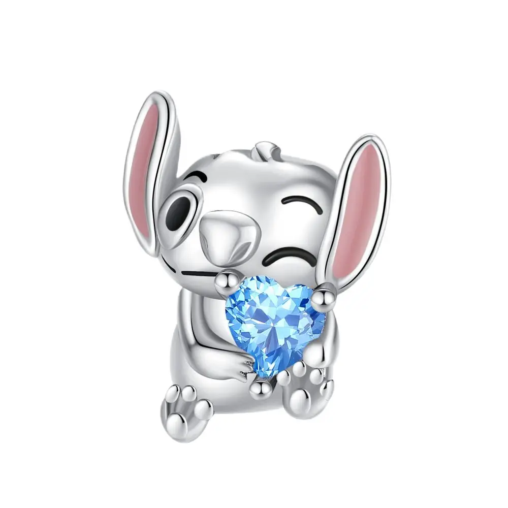 Potdemiel 925 Silver Disney Winnie the Pooh Minnie Charm Pendant Bead DIY Ladies'Party Jewelry Gifts Fit Original Bracelet Beads view 5