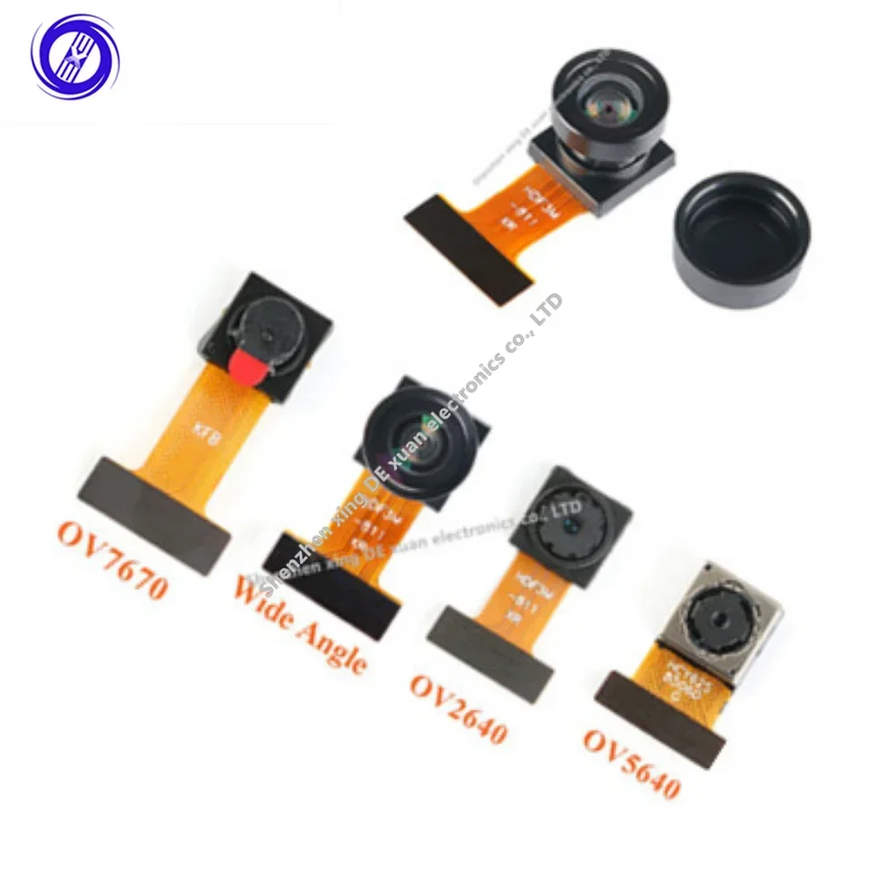 OV2640 OV7670 OV5640-AF Mini Camera Module CMOS Image Sensor  2 Million Pixel Wide Angle  Monitor Identification